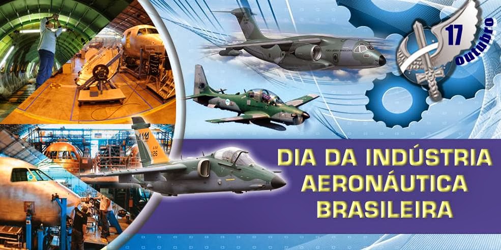 Resultado de imagem para Dia da IndÃºstria AeronÃ¡utica Brasileira